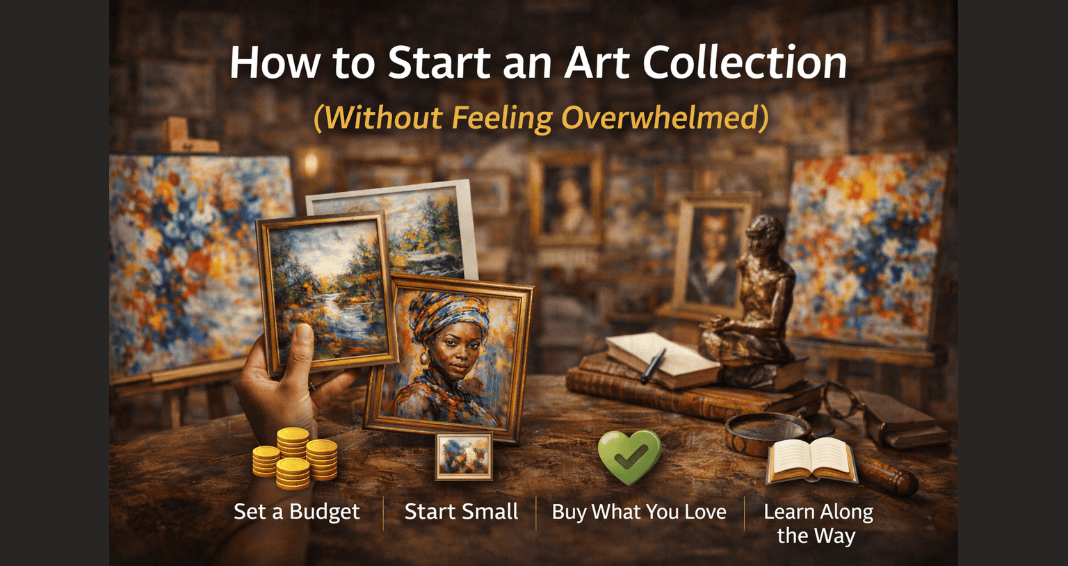 You are currently viewing How to Start an Art Collection: A Beginner’s Guide to Buying Art with Confidence