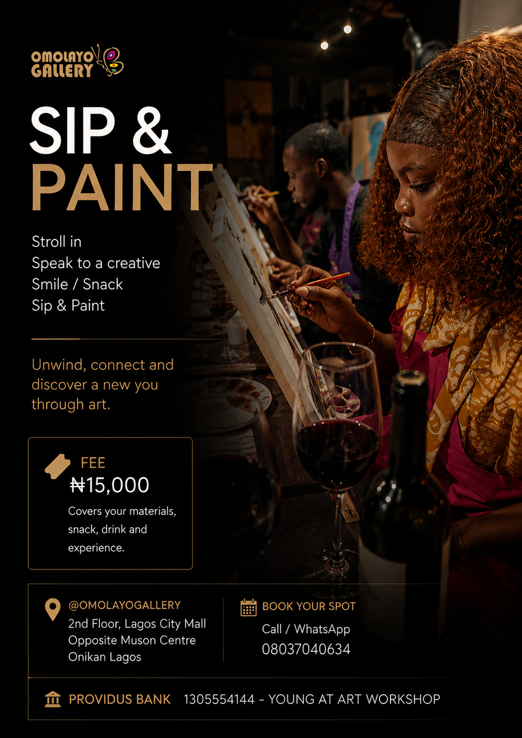 Sip & Paint Experience